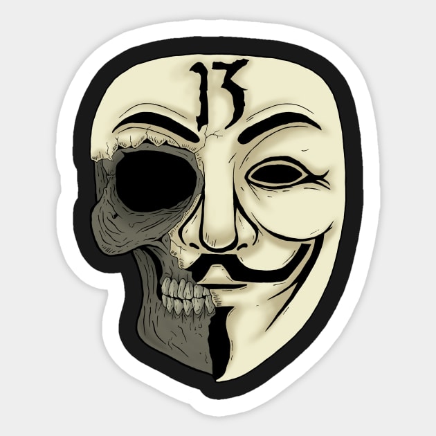 Anonymous Sticker by zombirriondo